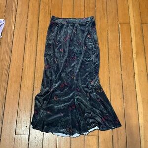 whimsygoth velvet maxi